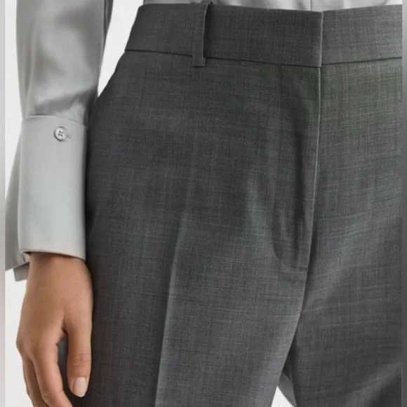 Reiss Gray Tailored Trousers for a Polished Look - Picture 5 of 14